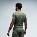 phalanx bjj rash guard for jiu jitsu and mma, perfect for no gi JJ or gi jiujitsu, short sleeve rashguard, wear at Spartan Race, Tough Mudder, Yoga - all athletics!