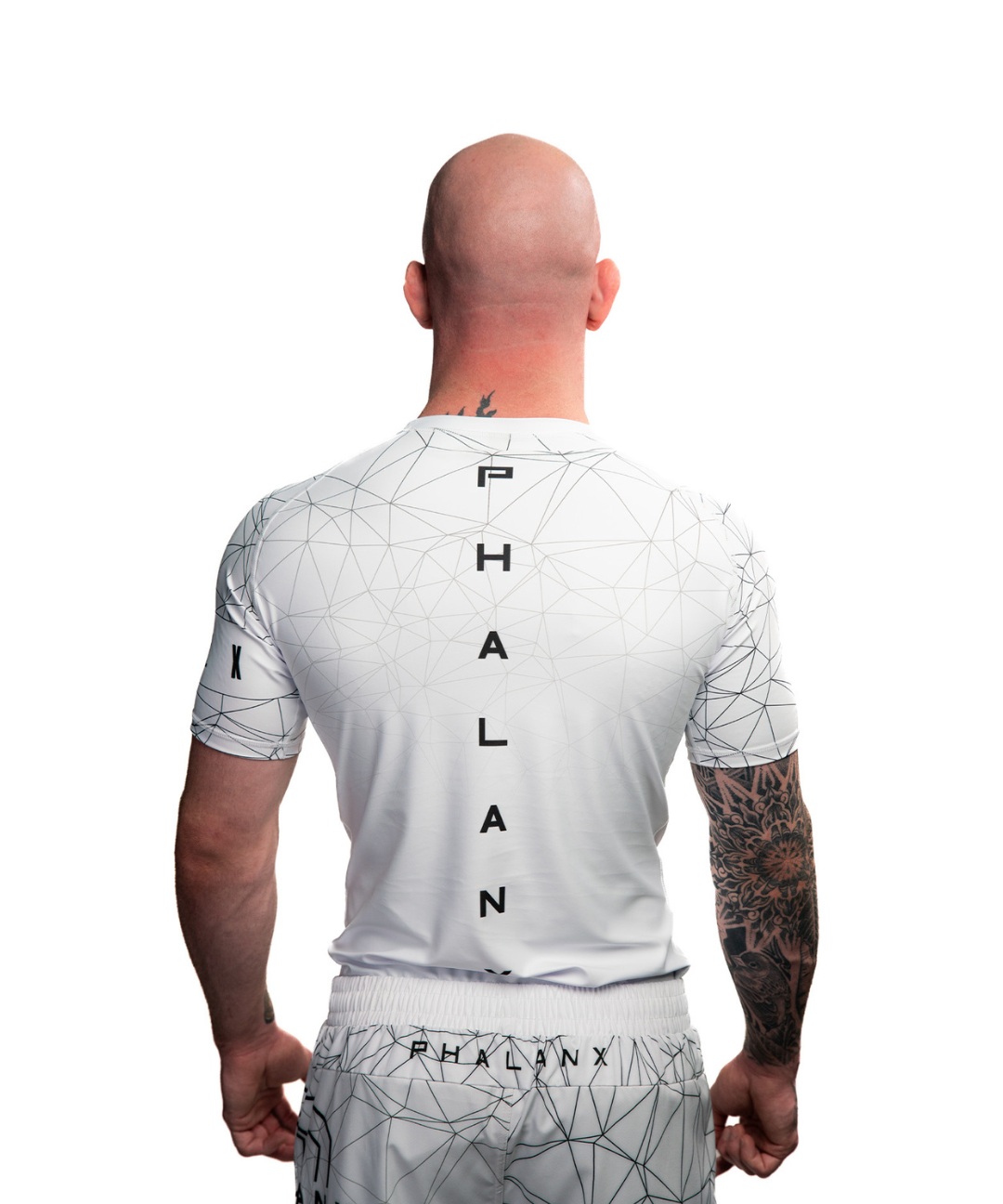 phalanx bjj rash guard for jiu jitsu and mma, perfect for no gi JJ or gi jiujitsu, short sleeve rashguard, wear at Spartan Race, Tough Mudder, Yoga - all athletics!