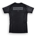 phalanx bjj rash guard for jiu jitsu and mma, perfect for no gi JJ or gi jiujitsu, short sleeve rashguard, wear at Spartan Race, Tough Mudder, Yoga - all athletics!