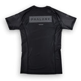phalanx bjj rash guard for jiu jitsu and mma, perfect for no gi JJ or gi jiujitsu, short sleeve rashguard, wear at Spartan Race, Tough Mudder, Yoga - all athletics!