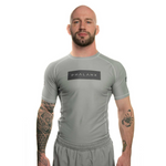 phalanx bjj rash guard for jiu jitsu and mma, perfect for no gi JJ or gi jiujitsu, short sleeve rashguard, wear at Spartan Race, Tough Mudder, Yoga - all athletics!