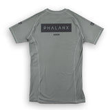 phalanx bjj rash guard for jiu jitsu and mma, perfect for no gi JJ or gi jiujitsu, short sleeve rashguard, wear at Spartan Race, Tough Mudder, Yoga - all athletics!
