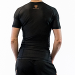 Phalanx Women's Jiu-jitsu BJJ short-sleeve rash guard is perfect for training jiu-jitsu, no-gi grappling, MMA—mixed martial arts, Brazilian Jiu-jitsu, wrestling, and judo. It is also perfect for no-gi JJ or gi jiu-jitsu, and it can be worn at Spartan Race, Tough Mudder, Yoga—all athletics!