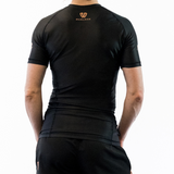 Phalanx Women's Jiu-jitsu BJJ short-sleeve rash guard is perfect for training jiu-jitsu, no-gi grappling, MMA—mixed martial arts, Brazilian Jiu-jitsu, wrestling, and judo. It is also perfect for no-gi JJ or gi jiu-jitsu, and it can be worn at Spartan Race, Tough Mudder, Yoga—all athletics!