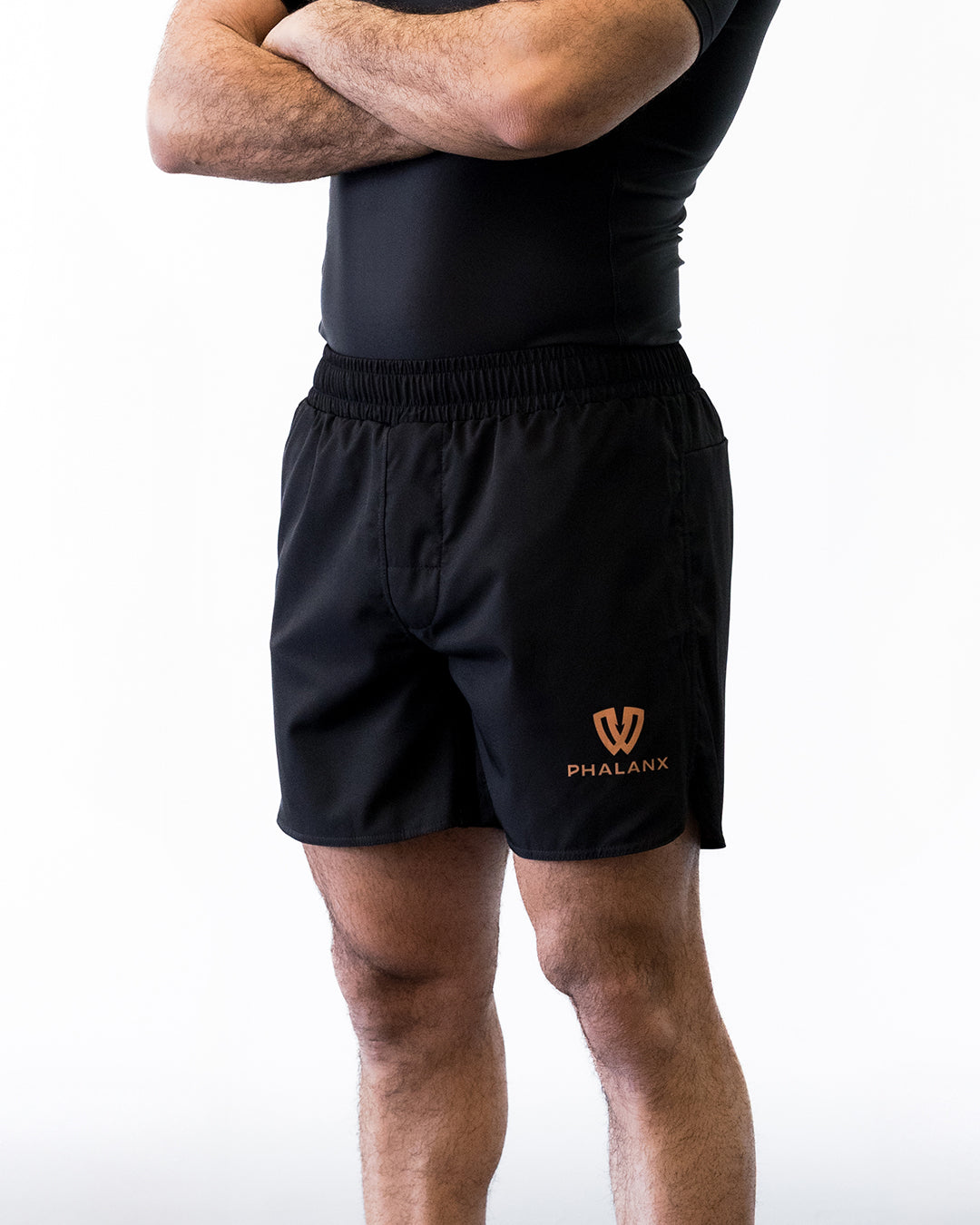Phalanx Jiu-jitsu BJJ fight shorts are perfect for training jiu-jitsu, No-Gi, grappling, MMA—mixed martial arts, Brazilian Jiu-jitsu, wrestling, and judo. It is also perfect for no gi JJ or gi jiu jitsu, and it can be worn at Spartan Race, Tough Mudder, Yoga, Surfing, Fitness—all athletics!