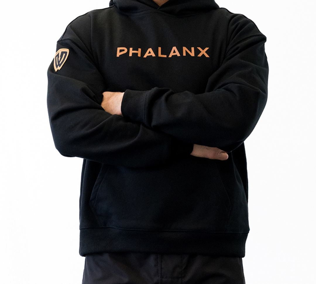 Phalanx Jiu Jitsu hoodies. High level Brazilian Jiu-jitsu athletic apparel, the best brand in BJJ Apparel.