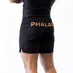 Phalanx Jiu-jitsu BJJ fight shorts are perfect for training jiu-jitsu, No-Gi, grappling, MMA—mixed martial arts, Brazilian Jiu-jitsu, wrestling, and judo. It is also perfect for no gi JJ or gi jiu jitsu, and it can be worn at Spartan Race, Tough Mudder, Yoga, Surfing, Fitness—all athletics!