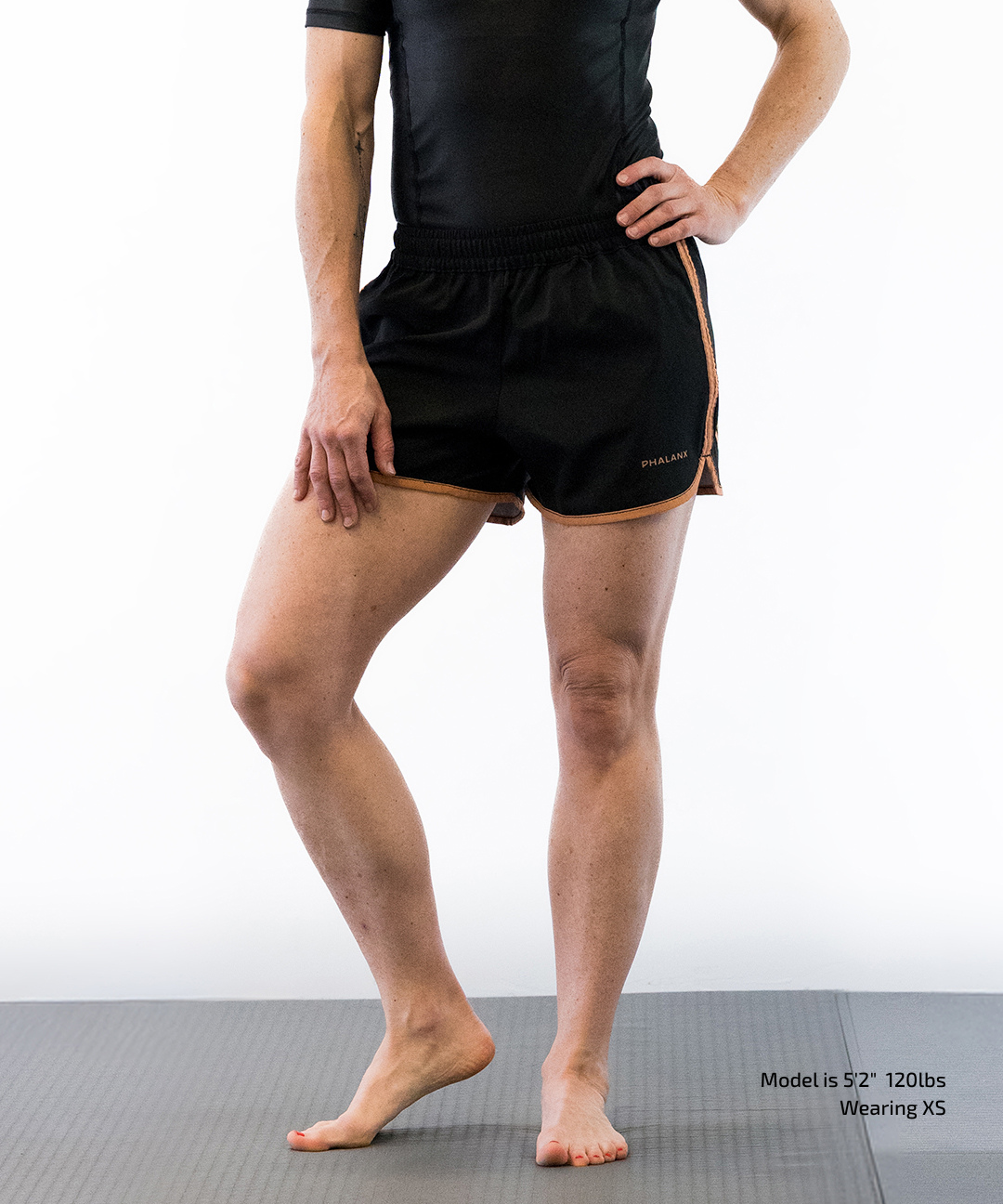 Phalanx Women's Jiu-jitsu BJJ fight shorts are perfect for training jiu-jitsu, No-Gi, grappling, MMA—mixed martial arts, Brazilian Jiu-jitsu, wrestling, and judo. It is also perfect for no gi JJ or gi jiu jitsu, and it can be worn at Spartan Race, Tough Mudder, Yoga, Surfing, Fitness—all athletics!