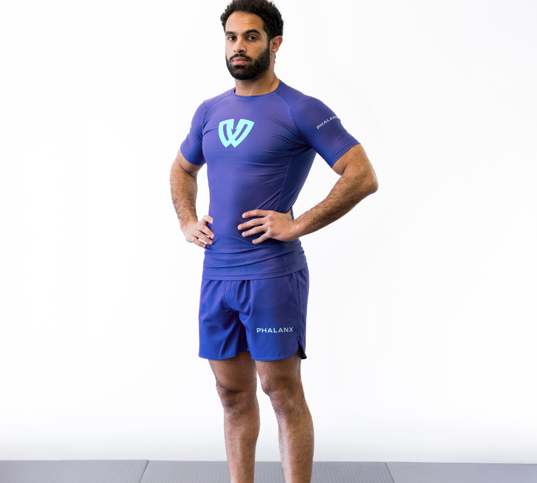 Phalanx Jiu-jitsu BJJ fight shorts are perfect for training jiu-jitsu, No-Gi, grappling, MMA—mixed martial arts, Brazilian Jiu-jitsu, wrestling, and judo. It is also perfect for no gi JJ or gi jiu jitsu, and it can be worn at Spartan Race, Tough Mudder, Yoga, Surfing, Fitness—all athletics!
