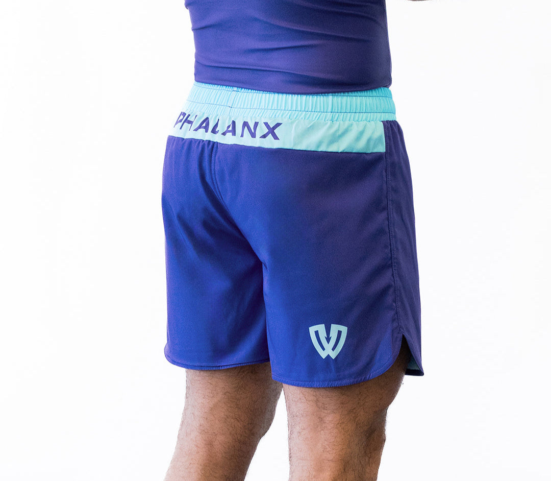 Phalanx Jiu-jitsu BJJ fight shorts are perfect for training jiu-jitsu, No-Gi, grappling, MMA—mixed martial arts, Brazilian Jiu-jitsu, wrestling, and judo. It is also perfect for no gi JJ or gi jiu jitsu, and it can be worn at Spartan Race, Tough Mudder, Yoga, Surfing, Fitness—all athletics!