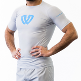 Phalanx Jiu-jitsu BJJ short-sleeve rash guard is perfect for training jiu-jitsu, no-gi grappling, MMA—mixed martial arts, Brazilian Jiu-jitsu, wrestling, and judo. It is also perfect for no-gi JJ or gi jiu-jitsu, and it can be worn at Spartan Race, Tough Mudder, Yoga—all athletics!