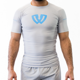 Phalanx Jiu-jitsu BJJ short-sleeve rash guard is perfect for training jiu-jitsu, no-gi grappling, MMA—mixed martial arts, Brazilian Jiu-jitsu, wrestling, and judo. It is also perfect for no-gi JJ or gi jiu-jitsu, and it can be worn at Spartan Race, Tough Mudder, Yoga—all athletics!
