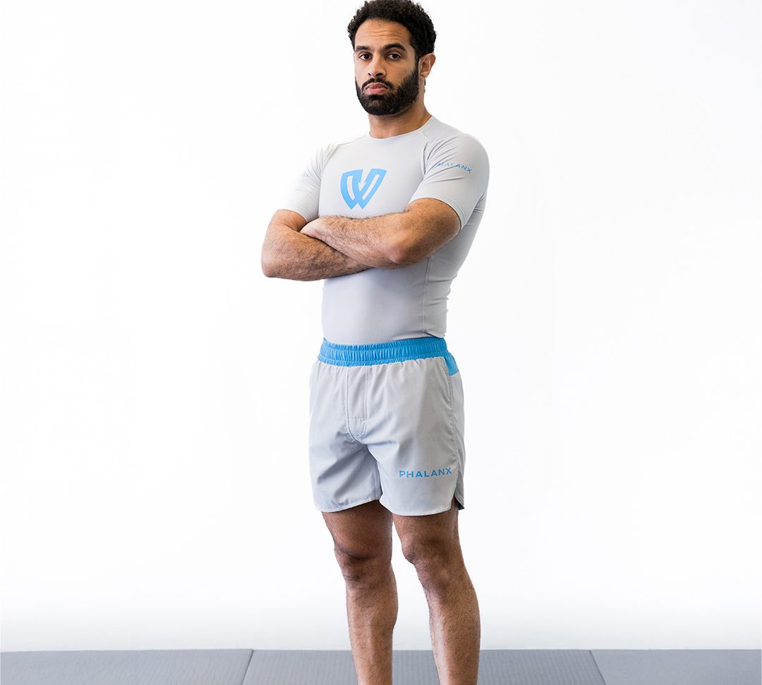 Phalanx Jiu-jitsu BJJ fight shorts are perfect for training jiu-jitsu, No-Gi, grappling, MMA—mixed martial arts, Brazilian Jiu-jitsu, wrestling, and judo. It is also perfect for no gi JJ or gi jiu jitsu, and it can be worn at Spartan Race, Tough Mudder, Yoga, Surfing, Fitness—all athletics!