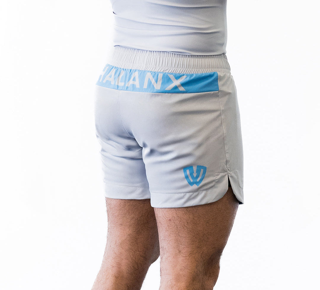 Phalanx Jiu-jitsu BJJ fight shorts are perfect for training jiu-jitsu, No-Gi, grappling, MMA—mixed martial arts, Brazilian Jiu-jitsu, wrestling, and judo. It is also perfect for no gi JJ or gi jiu jitsu, and it can be worn at Spartan Race, Tough Mudder, Yoga, Surfing, Fitness—all athletics!