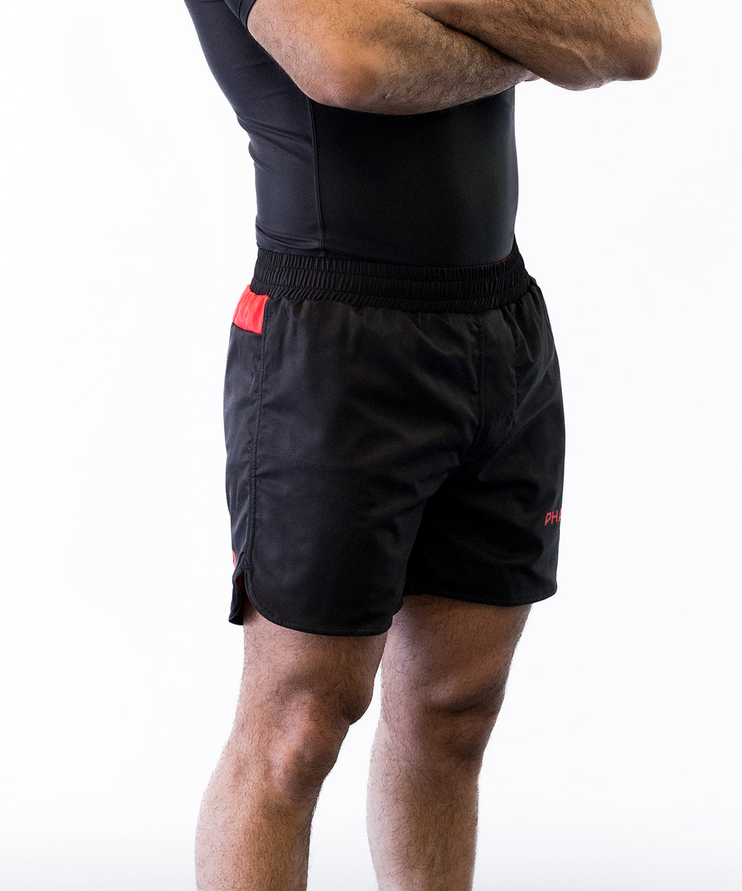 Phalanx Jiu-jitsu BJJ fight shorts are perfect for training jiu-jitsu, No-Gi, grappling, MMA—mixed martial arts, Brazilian Jiu-jitsu, wrestling, and judo. It is also perfect for no gi JJ or gi jiu jitsu, and it can be worn at Spartan Race, Tough Mudder, Yoga, Surfing, Fitness—all athletics!