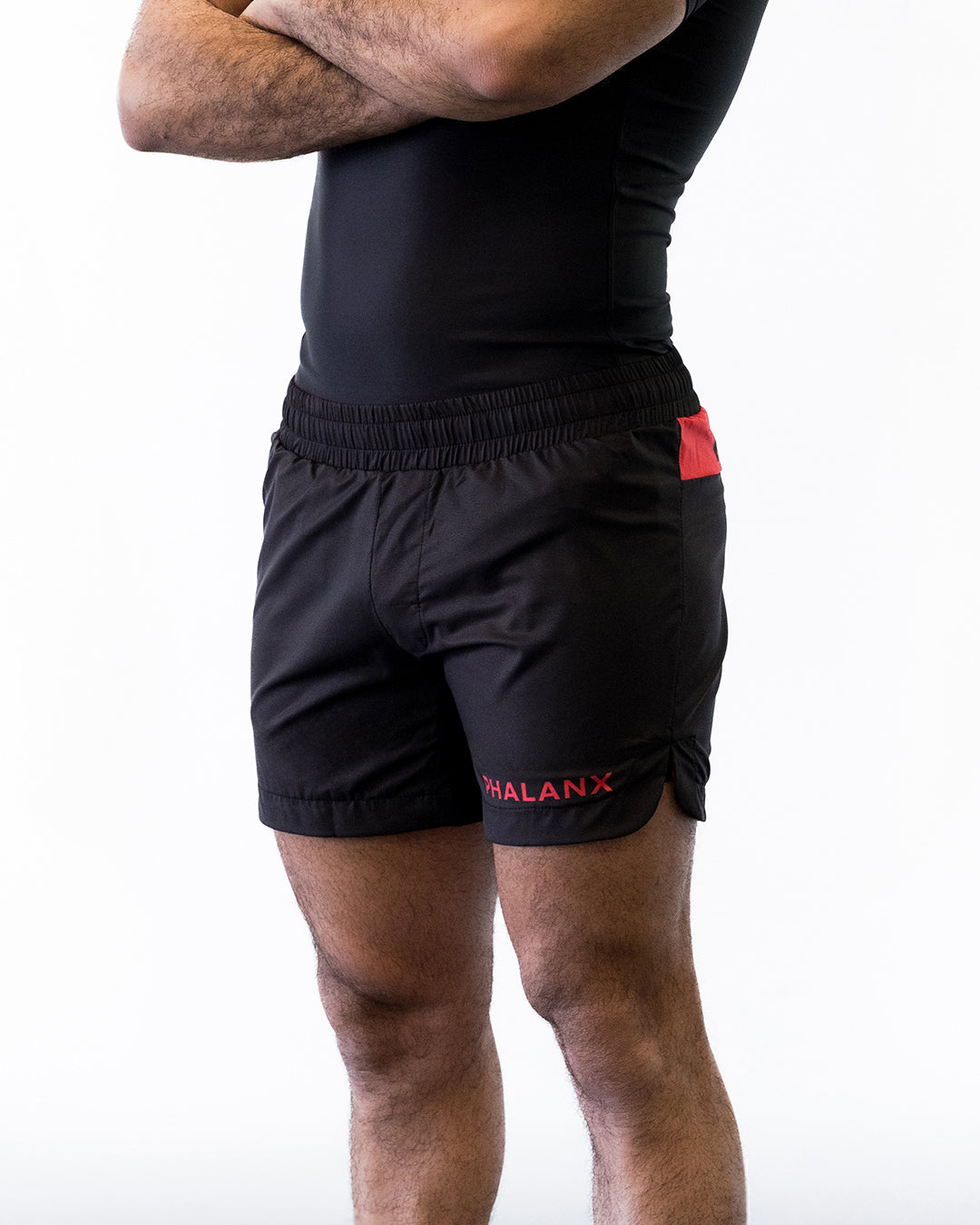 Phalanx Jiu-jitsu BJJ fight shorts are perfect for training jiu-jitsu, No-Gi, grappling, MMA—mixed martial arts, Brazilian Jiu-jitsu, wrestling, and judo. It is also perfect for no gi JJ or gi jiu jitsu, and it can be worn at Spartan Race, Tough Mudder, Yoga, Surfing, Fitness—all athletics!