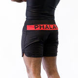 Phalanx Jiu-jitsu BJJ fight shorts are perfect for training jiu-jitsu, No-Gi, grappling, MMA—mixed martial arts, Brazilian Jiu-jitsu, wrestling, and judo. It is also perfect for no gi JJ or gi jiu jitsu, and it can be worn at Spartan Race, Tough Mudder, Yoga, Surfing, Fitness—all athletics!