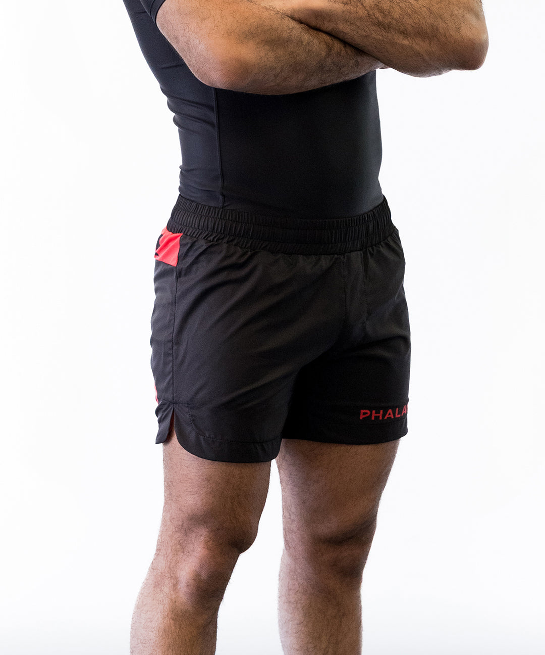Phalanx Jiu-jitsu BJJ fight shorts are perfect for training jiu-jitsu, No-Gi, grappling, MMA—mixed martial arts, Brazilian Jiu-jitsu, wrestling, and judo. It is also perfect for no gi JJ or gi jiu jitsu, and it can be worn at Spartan Race, Tough Mudder, Yoga, Surfing, Fitness—all athletics!