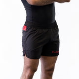 Phalanx Jiu-jitsu BJJ fight shorts are perfect for training jiu-jitsu, No-Gi, grappling, MMA—mixed martial arts, Brazilian Jiu-jitsu, wrestling, and judo. It is also perfect for no gi JJ or gi jiu jitsu, and it can be worn at Spartan Race, Tough Mudder, Yoga, Surfing, Fitness—all athletics!