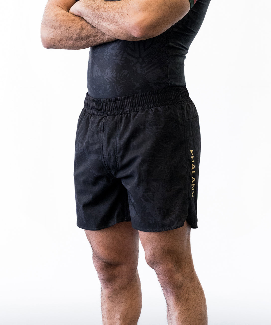 Phalanx Jiu-jitsu BJJ fight shorts are perfect for training jiu-jitsu, No-Gi, grappling, MMA—mixed martial arts, Brazilian Jiu-jitsu, wrestling, and judo. It is also perfect for no gi JJ or gi jiu jitsu, and it can be worn at Spartan Race, Tough Mudder, Yoga, Surfing, Fitness—all athletics!