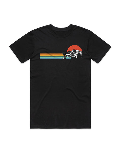 SUNSET NO-GI ATHLETIC T-SHIRT | BLACK – Phalanx Formations