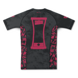 TAELOR MOORE GUILLOTINE BLOOD MOON YOUTH SHORT-SLEEVE RASH GUARD