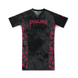 TAELOR MOORE GUILLOTINE BLOOD MOON WOMEN'S SHORT-SLEEVE RASH GUARD