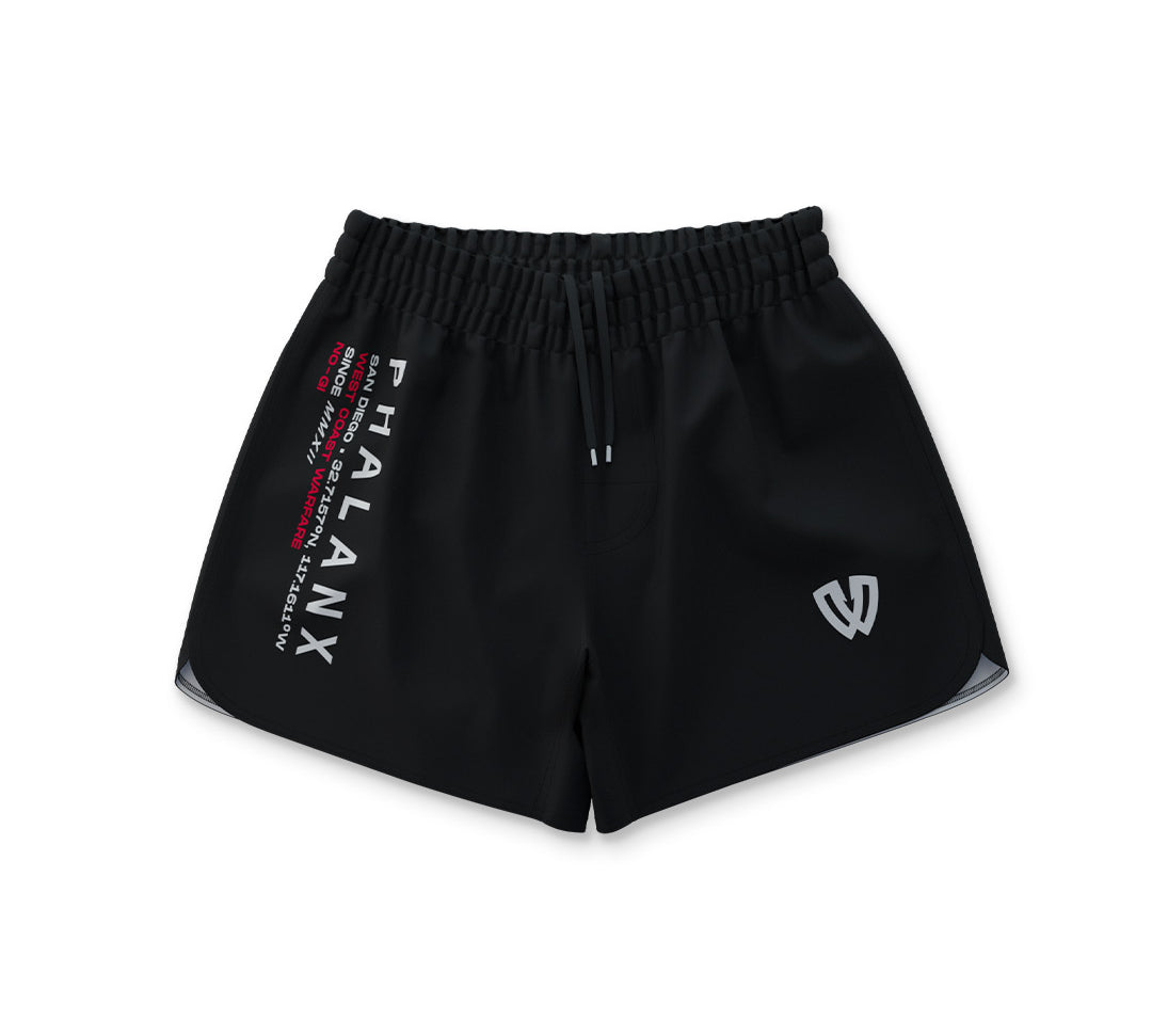WEST COAST WARFARE HPTX JIU JITSU SHORTS (5” Inseam)