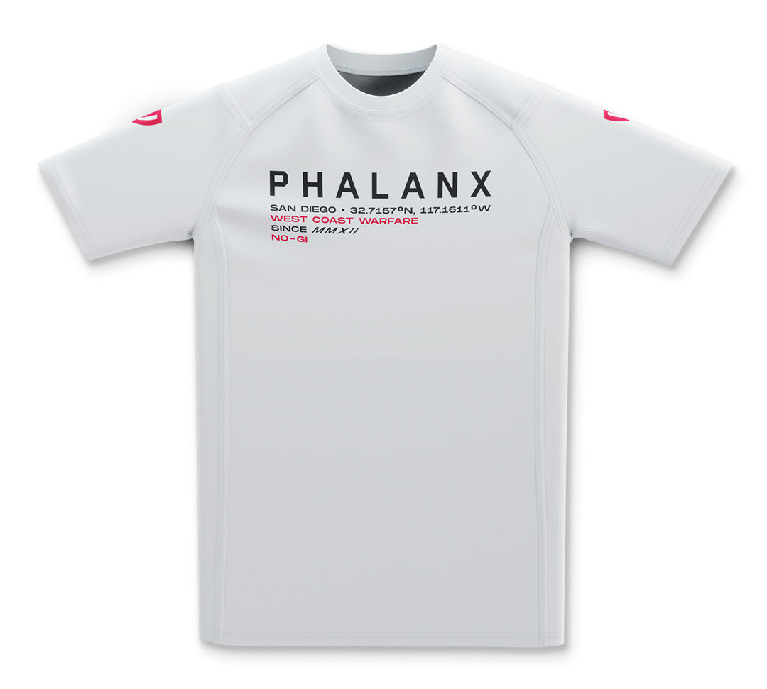 WEST COAST WARFARE SHORT-SLEEVE RASH GUARD