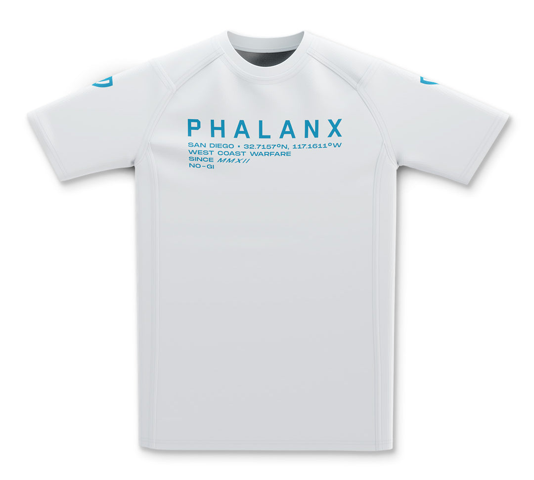 WEST COAST WARFARE SHORT-SLEEVE RASH GUARD