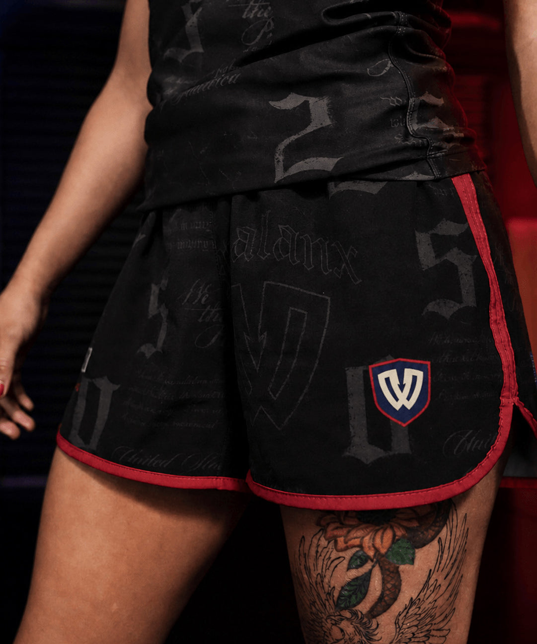 WE THE PEOPLE ATLA WOMEN'S JIU JITSU SHORTS | LIBERTY
