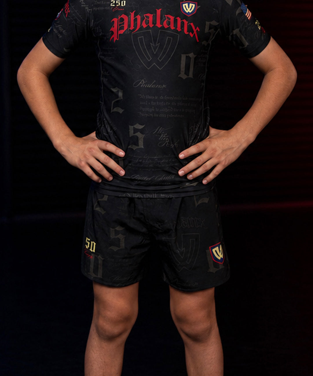 WE THE PEOPLE YOUTH HPTX JIU JITSU SHORTS | LIBERTY