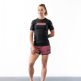 SUB HNTR II ATLA WOMEN'S JIU JITSU SHORTS | PLUM
