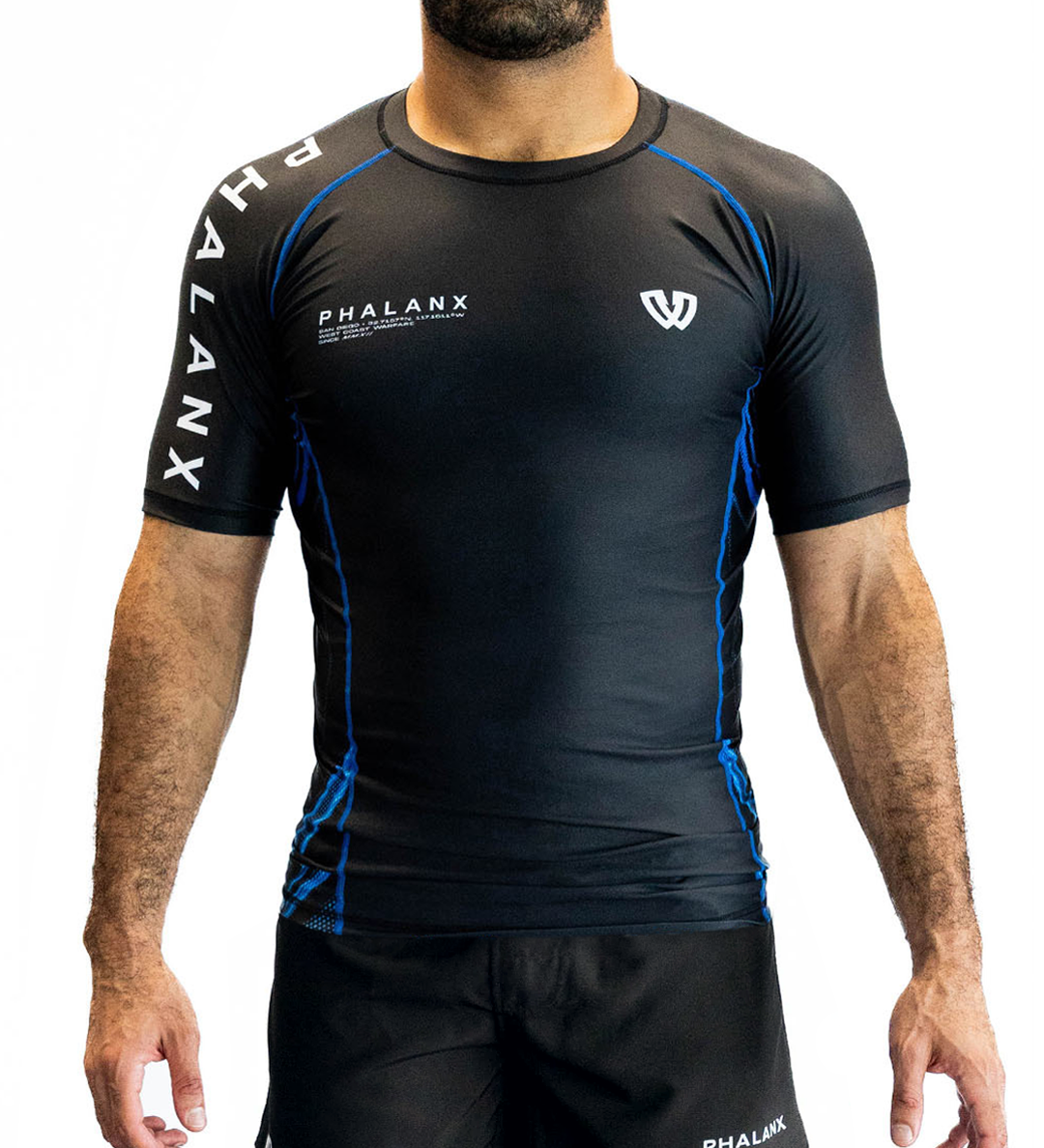 BLUE MARBLE RASH GUARD