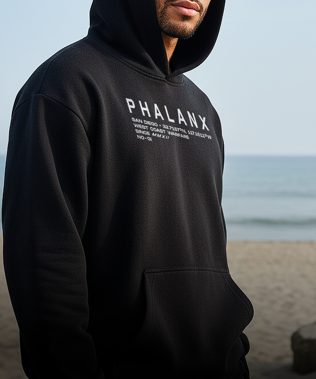 WEST COAST WARFARE HOODIE | BLACK