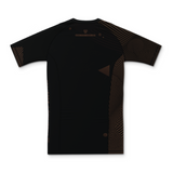 CHAOS 2026 RANKED SHORT-SLEEVE RASH GUARD | BROWN