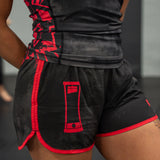 TAELOR MOORE GUILLOTINE BLOOD MOON ATLA WOMEN'S JIU JITSU SHORTS (5" Inseam)