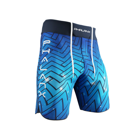 Phalanx jiu jitsu fight shorts for BJJ and MMA, perfect for No Gi Jiu Jitsu or Brazilian Jiu-Jitsu and Mixed Martial Arts - all grappling and wrestling plus surfing and yoga!