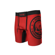 SUBMISSION DIVISION RED-BLK RIZR ULTRALIGHT SHORTS