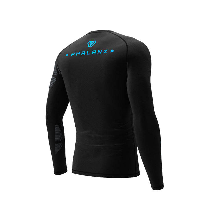 phalanx bjj rash guard for jiu jitsu and mma, perfect for no gi JJ or gi jiujitsu, short sleeve rashguard, wear at Spartan Race, Tough Mudder, Yoga - all athletics!