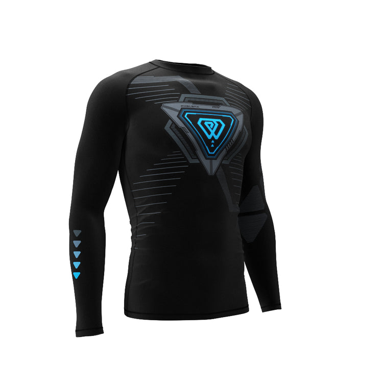 phalanx bjj rash guard for jiu jitsu and mma, perfect for no gi JJ or gi jiujitsu, short sleeve rashguard, wear at Spartan Race, Tough Mudder, Yoga - all athletics!