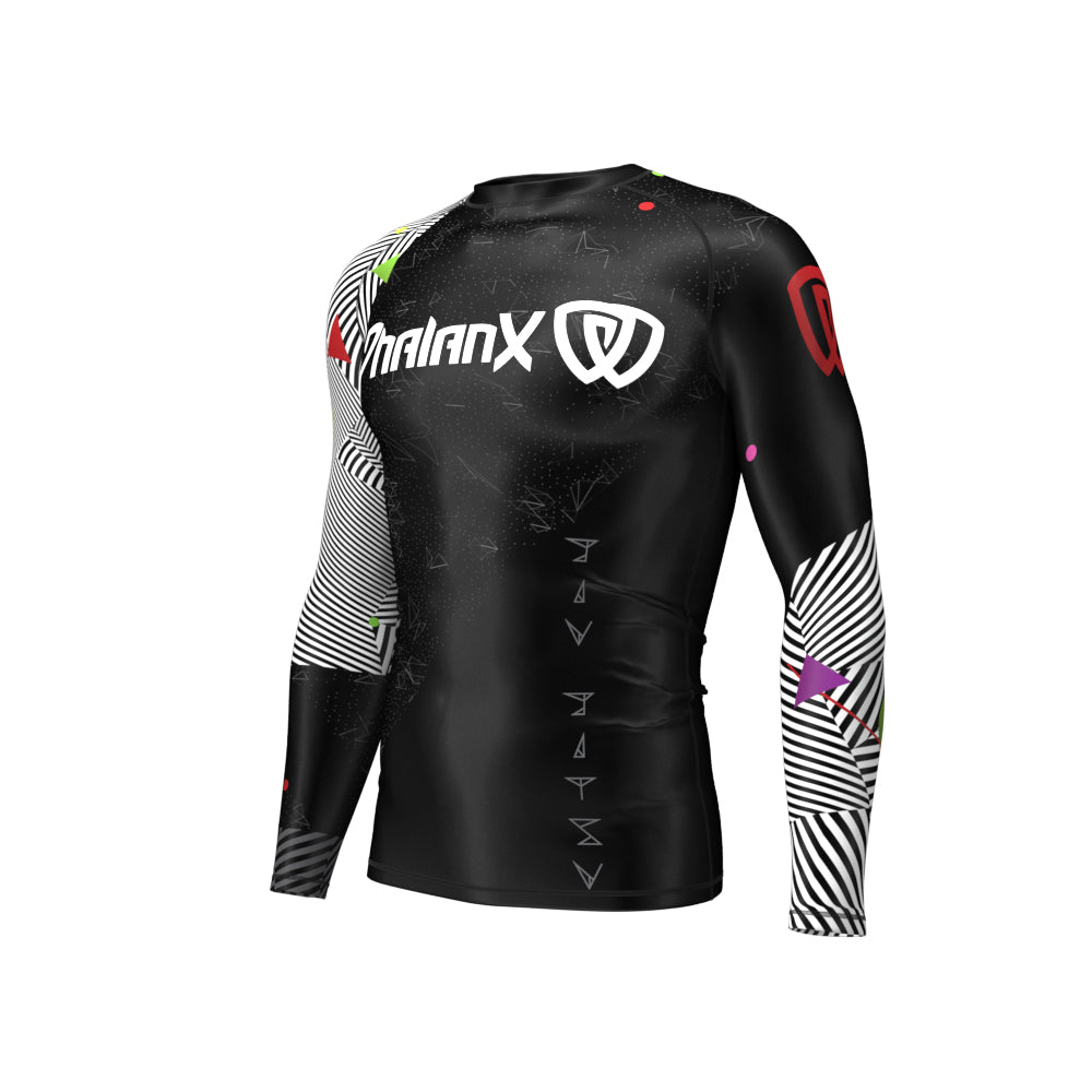 phalanx bjj rash guard for jiu jitsu and mma, perfect for no gi JJ or gi jiujitsu, short sleeve rashguard, wear at Spartan Race, Tough Mudder, Yoga - all athletics!