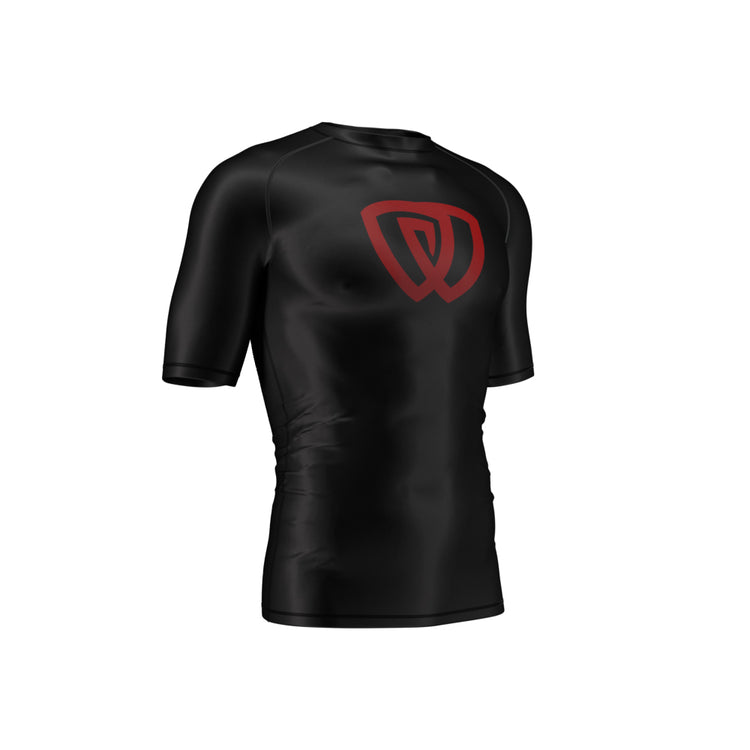 phalanx bjj rash guard for jiu jitsu and mma, perfect for no gi JJ or gi jiujitsu, short sleeve rashguard, wear at Spartan Race, Tough Mudder, Yoga - all athletics!