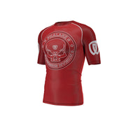 phalanx bjj rash guard for jiu jitsu and mma, perfect for no gi JJ or gi jiujitsu, short sleeve rashguard, wear at Spartan Race, Tough Mudder, Yoga - all athletics!