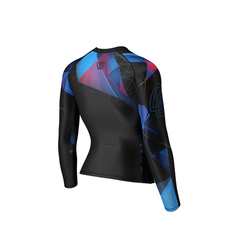 phalanx bjj women rash guard for female jiu jitsu and mma, perfect for women's no gi JJ or gi jiujitsu, short sleeve ladies rashguard, wear at Spartan Race, Tough Mudder, Yoga - all athletics!